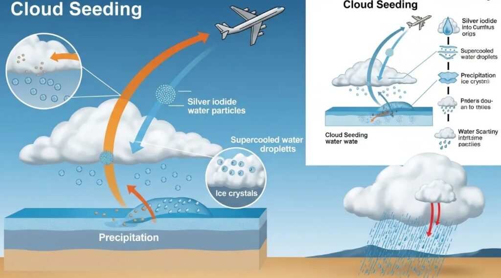 artificial rain by cloud seeding to tackle delhi air quality