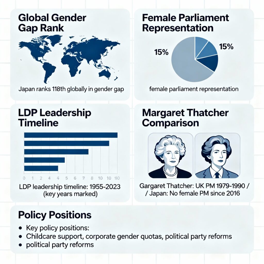 Japan's first female PM